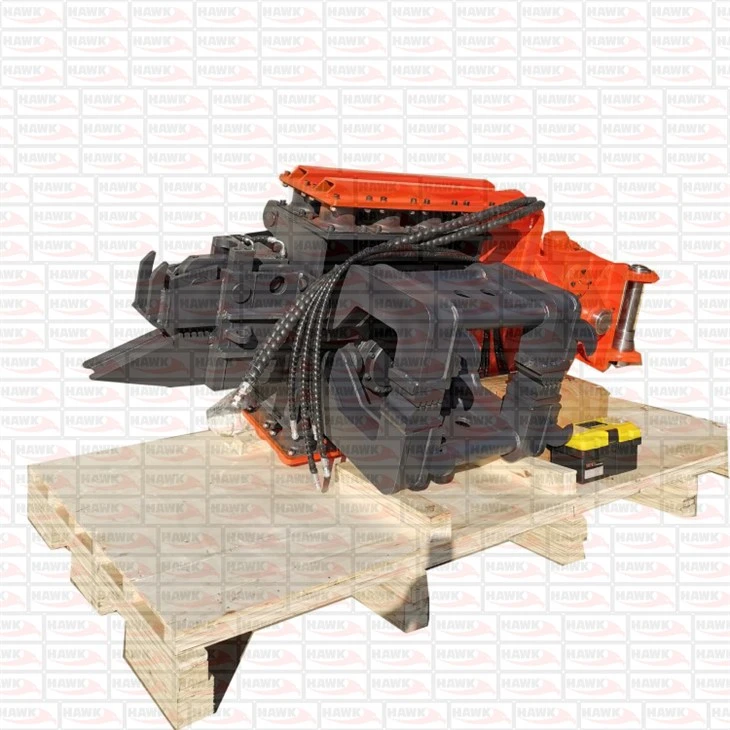 20 Ton Excavator Mounted Side Grip Pile Hammer