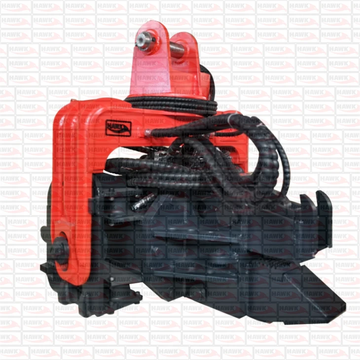 Excavator Mounted Vibro Sheet Pile Hammer