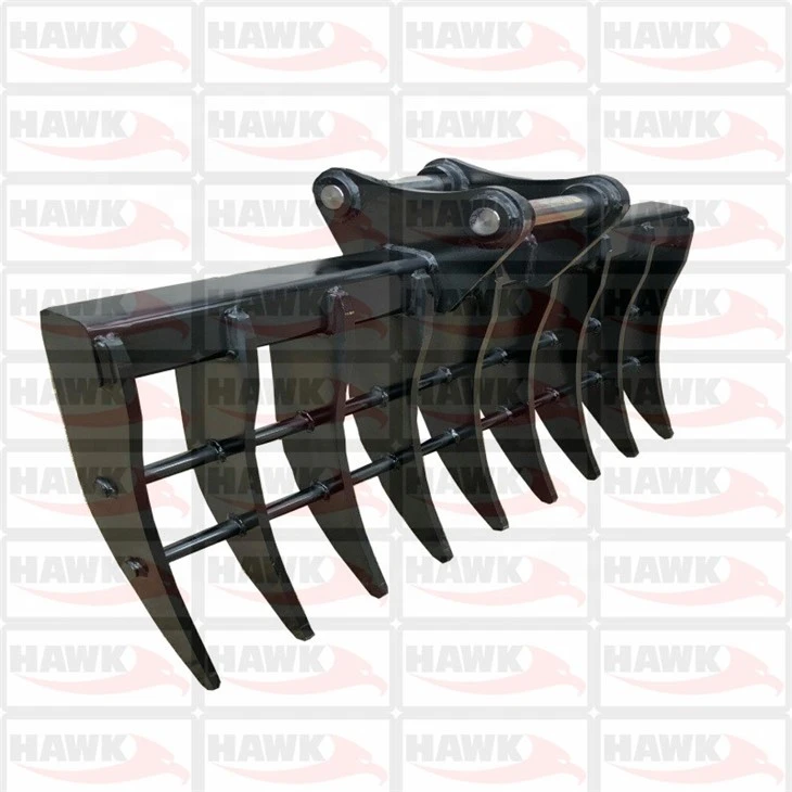 Excavator Landscape Rake