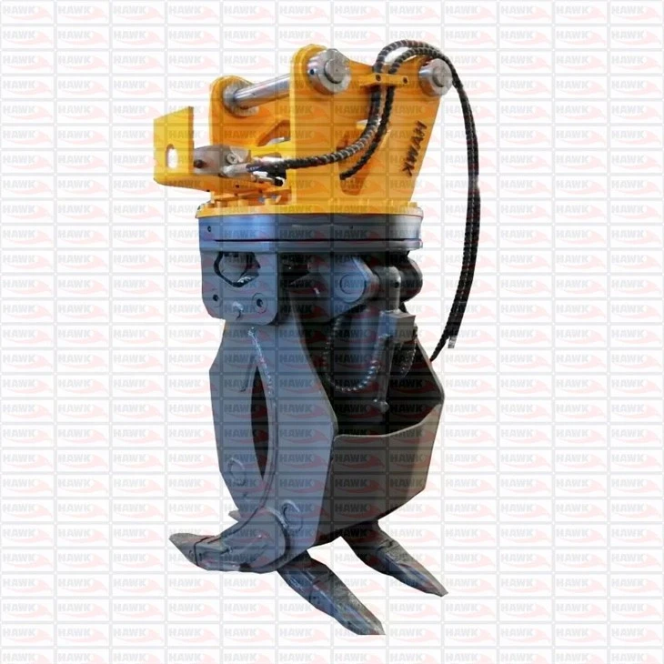 Hawk04 Excavator Grapple